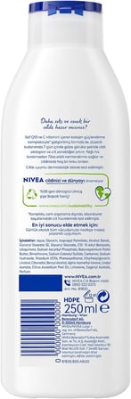 NIVEA Q10 Sıkılaştırıcı Vücut Losyonu 250 ml,72 Saat Nemlendirici,7 Günde Sıkılaşma,Esnek Cilt,C Vitamini,Kolajen,Normal Ciltler İçin