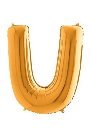 FOLYO BALON HARF U GOLD 102 CM