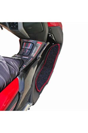 Motosiklet Aksesuar Koruyucu Paspas Yamaha NMax 125 155 Scooter Uyumlu Kenar Overlok Renk Seçenekli