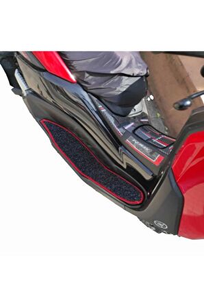 Motosiklet Aksesuar Koruyucu Paspas Yamaha NMax 125 155 Scooter Uyumlu Kenar Overlok Renk Seçenekli