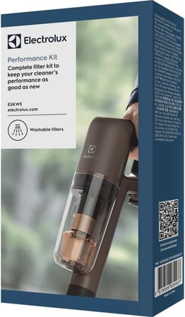 Electrolux ESKW5 Performans Filtre Seti | 3 Parça Yedek Filtre | Yıkanabilir ve Uzun Ömürlü Kullanım |%99.9 Filtrasyon Verimliliği | Kablosuz Süpürgeler İçin Uyumlu Filtre Kiti