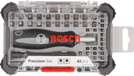 Bosch Hassas Tornavida Ucu Seti 42 Parçalı Set