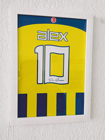 30x42 cm Alex de Souza Forma Poster Tablo 1 mm Şeffaf Önyüzey Korumalı Çerçeveli