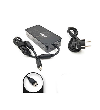 MSI GP66 Leopard 10UG(MS-1542) 20V 11.5A 230W 4 Pin USB Tip Notebook Adaptör Laptop Şarj