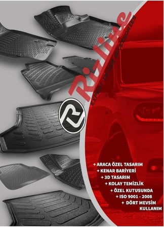 Volvo Xc-90 Hybrid 2019 Model İle Uyumlu 3D Ekstra Havuzlu Paspas