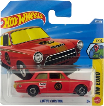 Hot Wheels Tekli Arabalar LOTUS CORTINA (KISA KART) JJJ34