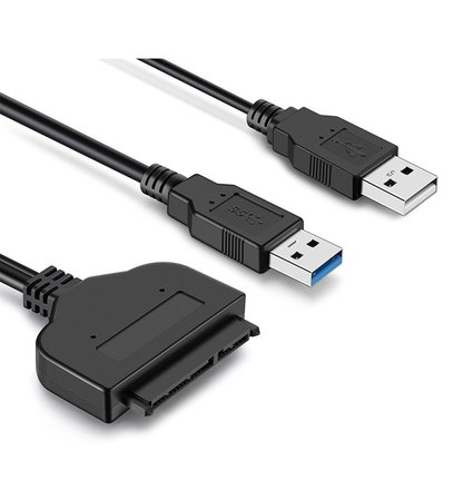 USB 3.0 ile SATA Kablo Dönüştürücü, 2.5 inç ve 3.5 inç HDD/SSD Bağlantısı, 4TB Destekli, Hızlı Veri Transferi, Harici Sabit Disk Bağlantısı, USB 3.0 to SATA, HDD Dönüştürücü | RXD339U3