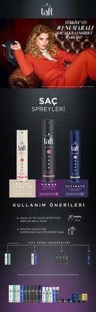 Taft Ultımate Sprey 250 ml 1 Adet Kalıcı Tutuş Saç Spreyi