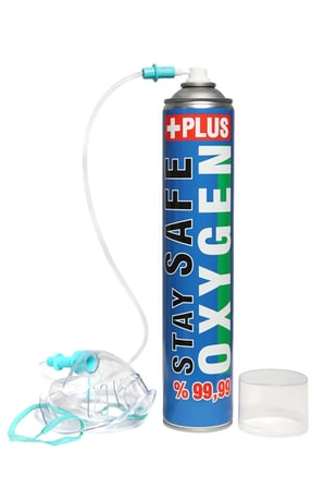 TAŞINABİLİR OKSİJEN 9 LU PAKET - 400 KULLANIMA KADAR