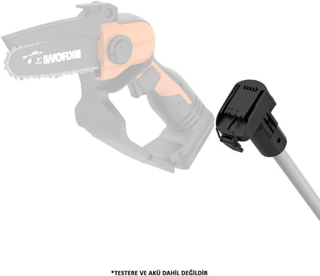 WORX WA4301 WG324E İçin 125CM Alüminyum Uzatma Aparatı