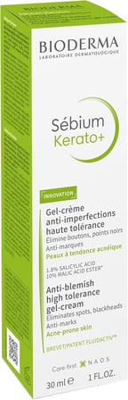 Sébium Kerato Sivilce ve Akne Lekesi Karşıtı AHA, BHA, Salisilik Asit İçeren Bakım Kremi 30 ml