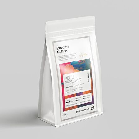 Peru Papagayo Çekirdek Kahve 250gr