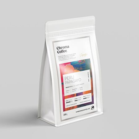 Peru Papagayo Çekirdek Kahve 250gr