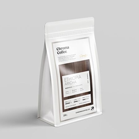 Chroma Coffee Ethiopia Aricha Çekirdek Kahve 250gr