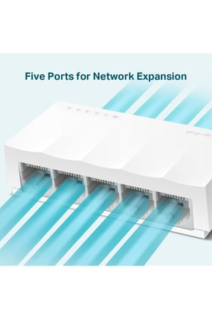 Tp-link LS1005 5 Port 10/100 Yönetilemez Plastik Kasa Switch  