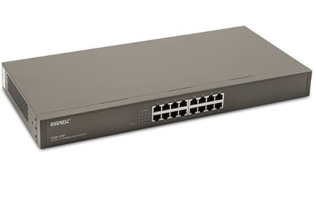 Everest ESW-116P 16Port Switch 10/100Mbps Metal RockMount Kasa