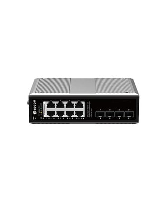 BDCOM IES200-L25-8P2S 10 Port GIGABIT 8xPoE 240W 2x1000 SFP L3-LITE Yön. Switch
