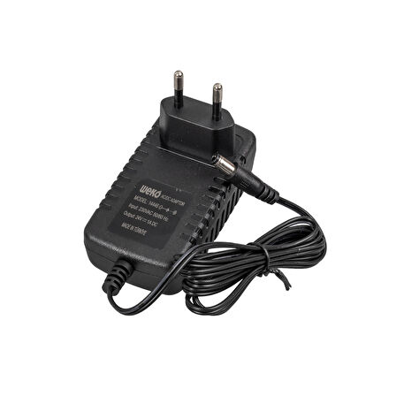 24 Volt – 1 Amper 5.5*2.5 Uçlu Adaptör 