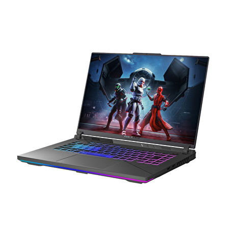 Asus Rog Strix G16 G614PH Amd Ryzen 9 8940HX Aı 48GB GB 512GB SSD+512GB SSD  8GB/RTX5050 Gddr7 115W 16" Wuxga 165Hz 300NİTS  Windows 11 Home Gaming Laptop WARV057H18+ZETTAÇANTA