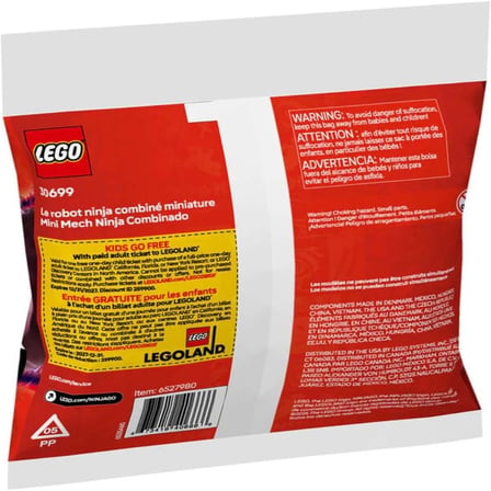 Ninjago 30699 Mini Ninja Combo Makinesi