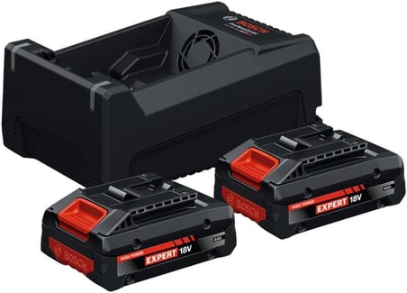 Bosch EXBA18V-40 Başlangıç Seti (2 x Expert 4.0 Ah + 1 x GAL 12V/18V-80)