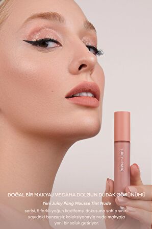 Nemli ve Pürüzsüz Görünüm Sunan Köpük Tint (ND02) A'PIEU Juicy-Pang Mousse Tint Nude