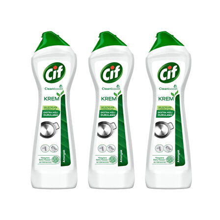 Cif Krem 500 ml Amonyak 3 lü