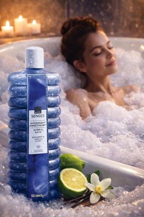 Senses Goodnight Sweetheart Bergamot ve Vanilya Kokulu Banyo Köpüğü 500 Ml.