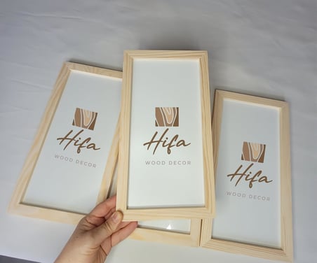 Ahşap Çerçeveli Tablo Doğal Çam Ağacı Ahsap Resim Çercevesi Doğal Ahsap Rengi İle Fotograf, Resim Kolajları, Duvar Galerisi Dekoru Cercevesi (21X30)
