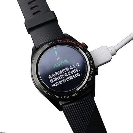 Huawei Watch GT - Honor Watch Magic Manyetik Şarj Aygıtlı USB Kablo Beyaz - Model AL2362