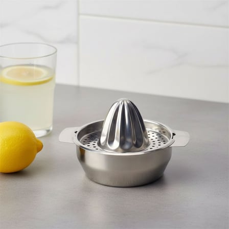 Deconox Paslanmaz Çelik Limon Sıkacağı - Ergonomik Tasarım, Manuel Narenciye Presi, Meyve Suyu Makinesi, Limon ve Narenciye Sıkacağı | Ağır Hizmet Paslanmaz Çelik, Pratik ve Kolay Kullanım