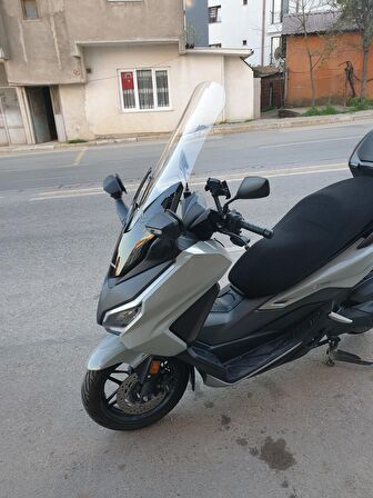 Honda Forza250 Siperlik Ön Cam 2021 2024 Model 63cm Şeffaf Renkli 4mm UZUN CAM