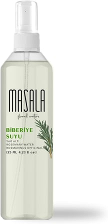 Biberiye Suyu 125 ml X 2 ADET - Rosemary Floral Water -Biberiye Suyu Sebum Ve Yağ Dengeleyici Hidrosol