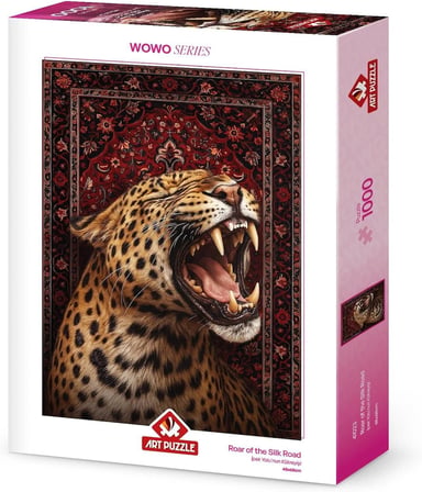 İpek Yolu'nun Kükreyişi 1000 Parça Puzzle