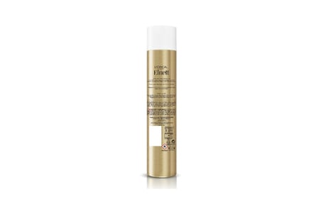 L'Oreal Paris Elnett Ekstra Güçlü Tutuşlu Saç Spreyi, 24 saate kadar ekstra güçlü tutuş ve doğal görünümlü parlaklık sağlar, temiz ve yeniden şekillendirmeye hazır hissettirir, 200 ml.