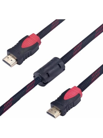 4K HDMI Ara Bağlantı Erkek-Erkek Kablosu LCD Laptop-TV Kablo Ps3 Ps4 Xbox U Uyumlu 1.4b Ethernet Destekli 3D HDMI Görüntü Kablosu (A4240-3M)