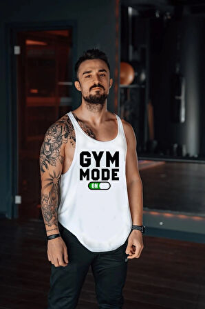 Freeyez Gym Mode On Gym Fitness Tank Top Sporcu Atleti