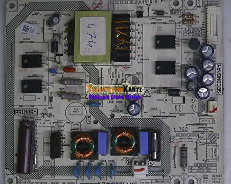 ZUV194R-9, ZUV140, Arçelik A32L6850 5B, Power Board, HV320WHB-N55