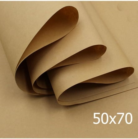 Kraft Kağıt 50x70 cm 90 Gr 25 Adet Ambalaj, Paketleme, Hediye ve Çeyiz Sarma, Taşıma, Taşınma