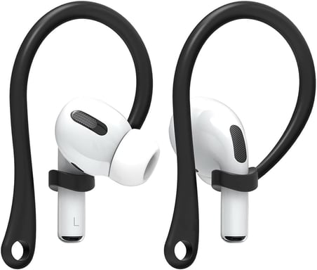 Airpodss 4 3 2 1 Pro Pro 2 Nesil Uyumlu Silikon Kulaklık Tutucu Kulak Askısı Düşmeyi Önleyici (Beyaz)