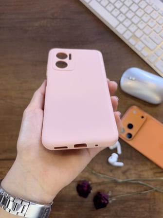 Redmi Note 11E Uyumlu Kamera Korumalı Darbeye Dayanıklı Renk Atmayan Fab Silikon Kılıf