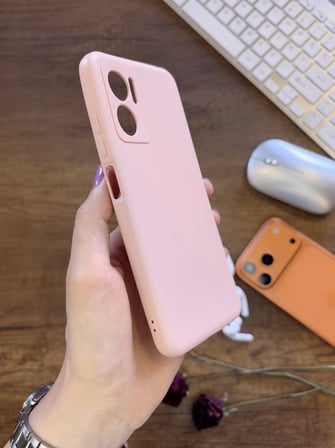 Redmi Note 11E Uyumlu Kamera Korumalı Darbeye Dayanıklı Renk Atmayan Fab Silikon Kılıf