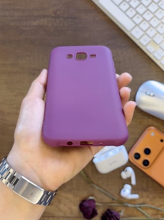 Samsung J7 2015 / J7 Core Uyumlu Kamera Korumalı Darbeye Dayanıklı Renk Atmayan Fab Silikon Kılıf