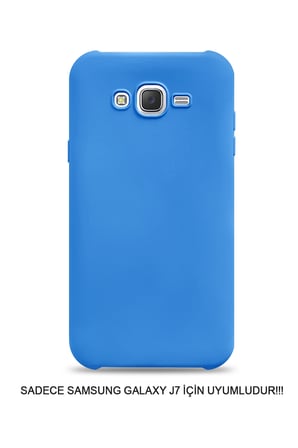 Samsung J7 2015 / J7 Core Uyumlu Kamera Korumalı Darbeye Dayanıklı Renk Atmayan Fab Silikon Kılıf