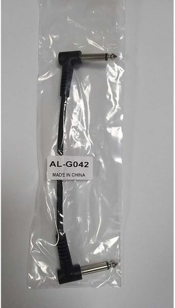Alg042 Gitar Pedalı Için Patch Kablo 15Cm. Siyah