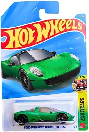 Hot Wheels Tekli Arabalar GORDON MURRAY AUTOMOTIVE T.33 (KISA KART) JJL44