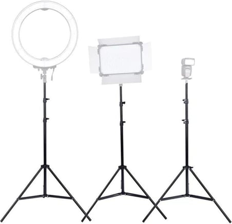 3 Ayaklı Tripod Işık Ayağı Projeksiyon Ring Halka 2.1 Metre