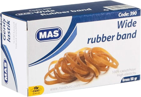 Geniş Paket Lastik, 50 gr