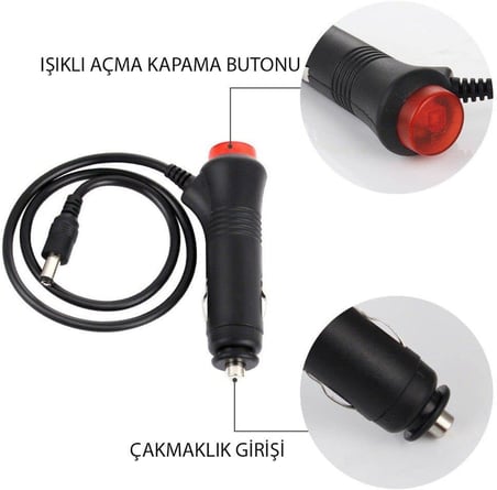 Araç İçi Ayak Altı Led Kumandalı Sese Duyarlı 12'li - RGB