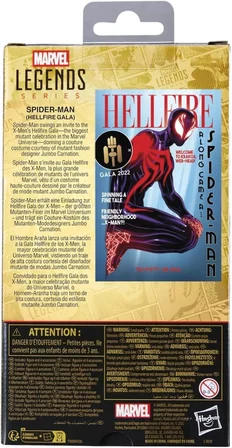 Hasbro Legends Series Spider-Man Hellfire Gala Aksiyon Figürü, X-Men Comics